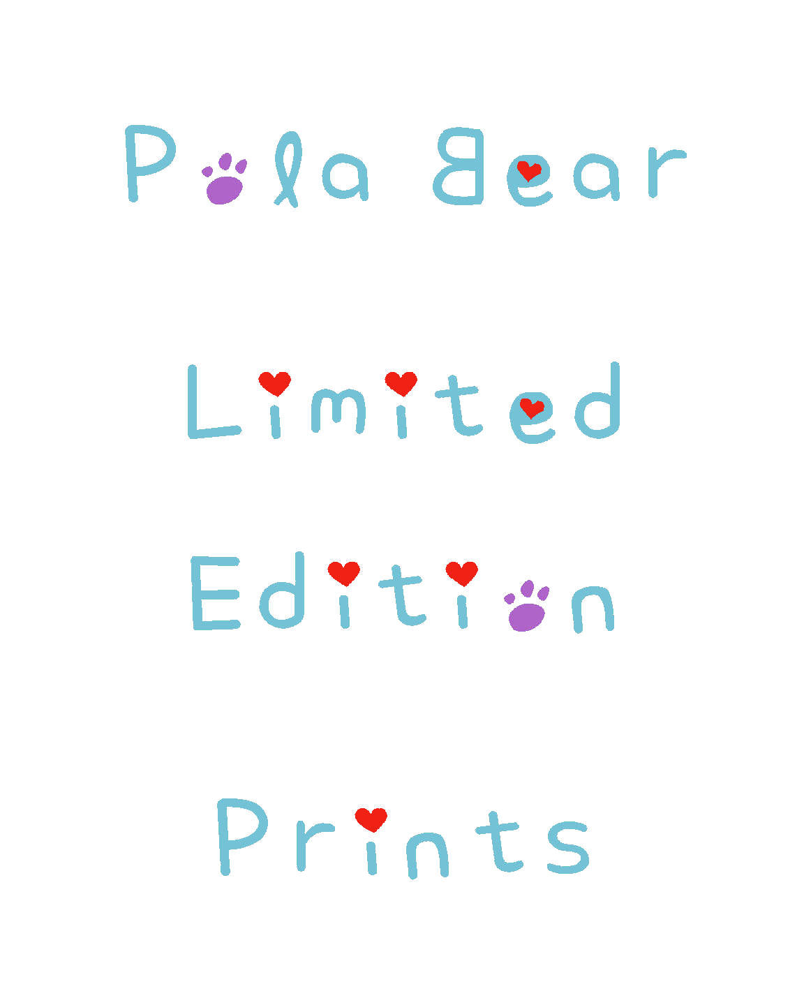 Pola Bear Limited Editions